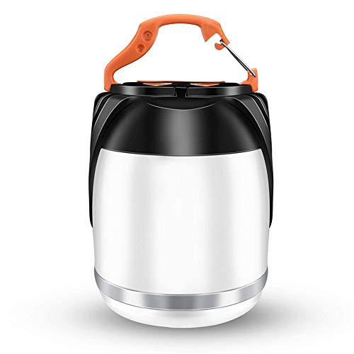 GZZJ Camping Lantern Portable LED Lamp – Mini Rechargeable Waterproof Tent Light Emergency Light with Flashlight 800LM 5 Lighting Modes for Hiking Camping