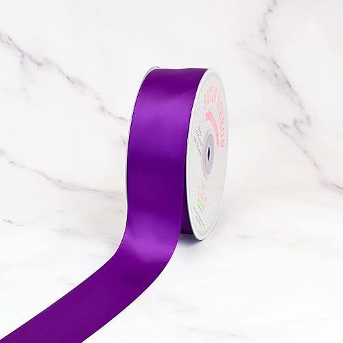 Creative Ideas Satin Single Face 1.5" Inch Ribbon x 50 Yards,for Gift Wrapping Crafts Wedding Decoration Bows Bouquet Floral Arrangement