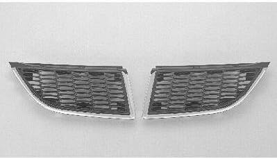 PASSENGER SIDE GRILLE Mitsubishi Galant CHROME/SILVER GRAY;. (WITHOUT MFR MANUFACTURER EMBLEMS / LOGOS. THEY ARE TRADEMARK PROTECTED.)