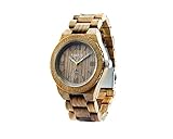 TEMPUS Silvestre - Green Sandalwood Men's Wood Watch Wooden Casual Wristwatch TWW-04 -Gift for Men