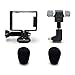Microphone Adapter, ZIKO Microphone 3.5 mm Mic Adapter Mini Stereo 3.5 mm mic Adapter Microphone Mount with Standard Frame for GoPro 3/3+/4 Sports Camera