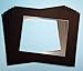 topseller100, Pack of 10 Black 16x20 Picture Mats Matting with White Core Bevel Cut for 11x14 Pictures