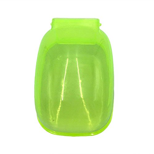 Ocamo Small Animal Plastic Hamster Bathroom Bath Sand Room Sauna Toilet Bathtub Dustproof Plastic Box for Small Pet - Thumbnail 3