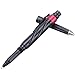 iRainy Waterproof LED Aircraft Aluminum Tactical Pen for Self Defense - Black