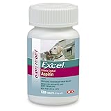 Excel Aspirin for Dogs, 81mg, 120-Count Bottle