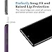 SAMONPOW Wallet Cover for Galaxy Note 10 Case with Card Holder Dual Layer Hybrid Shell Heavy Duty Protection Shockproof Anti Scratch Soft Rubber Bumper Cover Case for Galaxy Note 10 6.3 inch Purple
