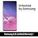 Samsung Galaxy S10+ Factory Unlocked Phone with 512GB (U.S. Warranty), Ceramic Black (Renewed)