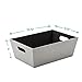 Creative Scents Fabric Decorative Storage Bin for Shelves(9.75