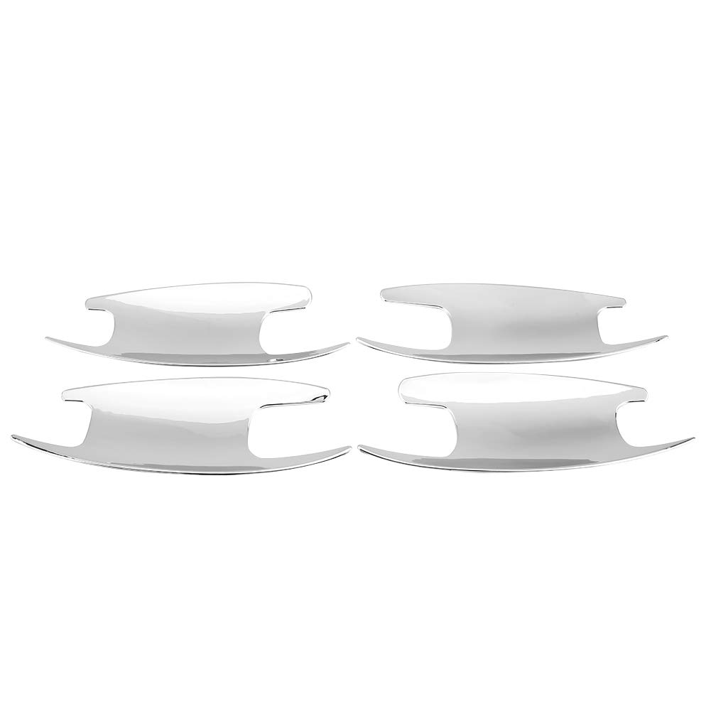Door Bowl Cover Trim, 4Pcs Car Door Handle Bowl Cover Trim for C-Class W205 GLC-Class X253 E-Class W213