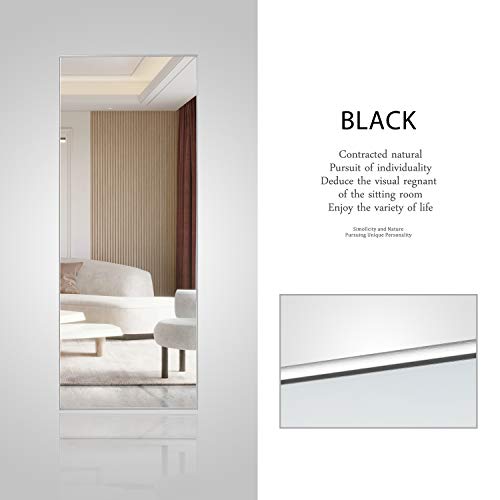 self Large Full Length Body Mirror for Floor & Wall in Bedroom