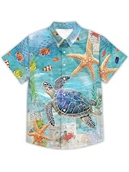 Hawaiian Shirts for Men Summer Beach Casual Short