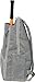 LISH Men's Court Advantage Tennis Backpack - Racket Holder Sport Bag for Tennis, Racquetball, Squash (Grey)