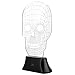 SAVFY 3D Skull bulbing Bedroom Decorative Night Multi 7 Color Change USB Touch Button LED Desk Table Light lamp