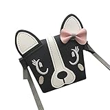 WILLTOO Children Mini Shoulder Bag Leather Handbag Backpack Crossbody Bag Cute Animal Bowknotl Schoolbag Snacks Bag