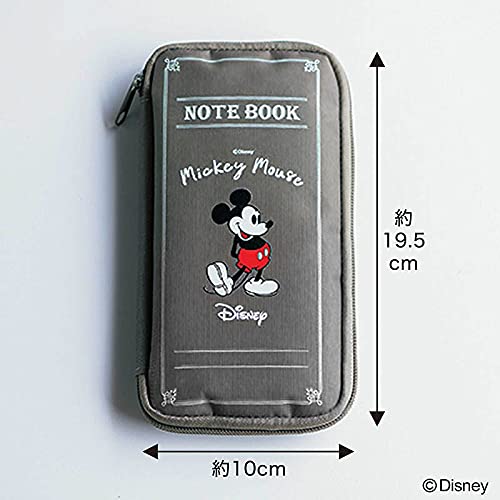 SPRiNG(スプリング) 2021年10月号:8/20発売【雑誌付録】ミッキーマウスデザイン シップス エニィ ノート風マルチポーチ