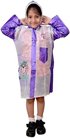 BRATS N BEAUTY- Unisex Kids Twin Pattern Raincoat