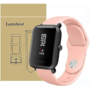 Amazon.com: Band for Amazfit Bip,Soft Silicon Accessory ...