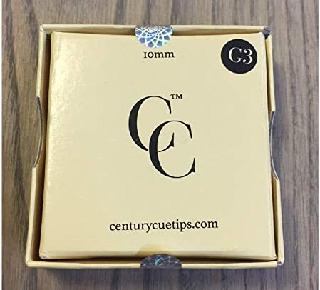 CENTURY PRO 10mm CUE TIPS AVAILABLE IN VARIOUS DENSITIES**