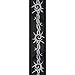 D'Addario Accessories Locking Guitar Strap - Guitar Accessories - Electric Guitar Strap, Acoustic Guitar Strap, Acoustic Electric Guitar Strap & Bass Guitar Strap - Barbed Wire