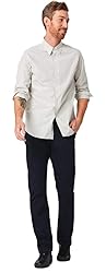 Mavi Men's Zach Straight Leg, Dark Navy Twill, 34/32