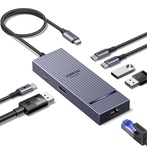 UGREEN Revodok Pro Hub USB C DisplayPort 4K 60Hz Adattatore... en promo sur Amazon