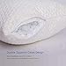 Sweetnight Pillows for Sleeping, Adjustable Loft & Neck Pain Relief-Shredded Hypoallergenic Certipur Gel Memory Foam Pillow with Removable Case,Bed Pillows for Side Back Stomach Sleeper,Queen Size