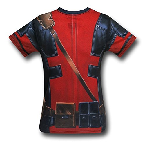 Deadpool Movie Sublimated Costume T-Shirt