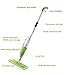 MangGou Microfiber Floor Mop, Professional 360 Degree Microfiber Spray Mop, Handle Mop for House, Kitchen, Hardwood, Tile Floor Cleaning