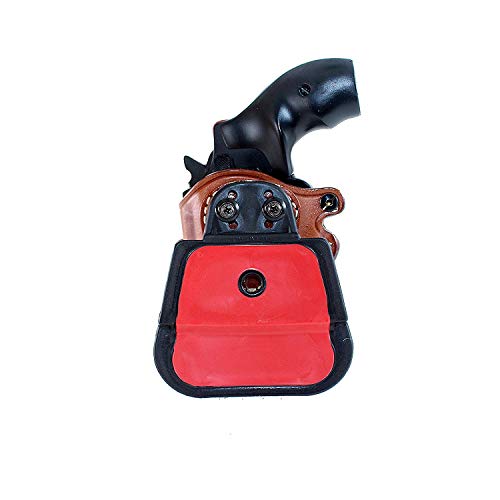 MASC Premium Leather Paddle Holster Open Top Fits, Taurus 856 38 Spl