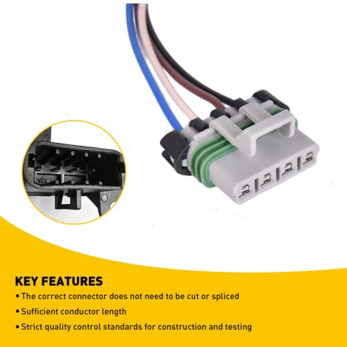 HVAC Fan Blower Motor Resistor Kit Compatible with 2005 2006 2007 2008