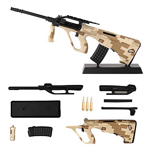 Fantarea 1/3 Metal Alloy Model Guns Figures Gun Miniature Education Learning Figurine,Party