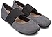 Camper Women's Right Nina 21595 Ballet Flat, Grey, 38 EU/8 M US