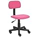 Homy Casa Office Chair Adjustable Design Kids Computer Seat Desk Task Chair Swivel Armless Children Study Chair Turquoise
