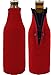 Blank Foam Beer Bottle Coolie (Variety Color 10 Pack)