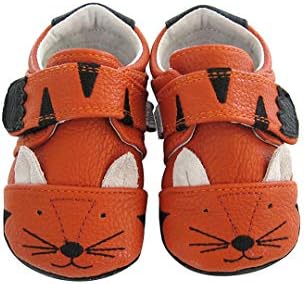 Jack & Lily Boys' Tiger Pre-Walker Shoe, 12-18M