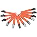 Allen Company Relfective Trail Marking Clips, Orange