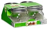 Ball Collection Elite Wide Mount 16Oz Pint Jars (Pack of 4)