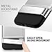 ESR iPhone 8 Case, iPhone 7 Case, Metal Kickstand Case [Vertical and Horizontal Stand] [Reinforced Drop Protection] Hard PC Back with Flexible TPU Bumper for iPhone 8(2017)/iPhone 7(2016)(Silver)