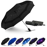 LLanxiry Umbrella Windproof Travel Umbrellas for