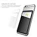 dodocool Stick-on Wallet Card Holder for Smartphones Ultra-slim Adhesive Phone Wallet Black