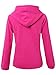 JayJay Women Ultra Soft Fleece Long Sleeve Hoodie Jacket
