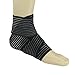BXT A Pair (2 Pieces) Elastic Breathable Wrap Ankle Support Brace Compression Knee Elbow Wrist Ankle Hand Support Wrap Sports Bandage Strap with Hook & Loop Fastener Straps