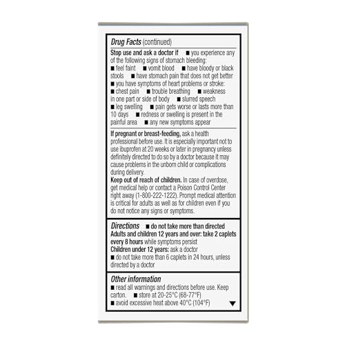 GOODSENSE DUAL ACTION ACETAMINOPHEN AND IBUPROFEN (NSAID) TABLETS, 250 MG/125 MG, BACK PAIN, 18 COUNT