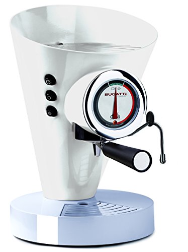 BUGATTI, Diva Evolution, Espresso Kaffee- und Cappuccino-Maschine, für gemahlenen Kaffee und Pads, Non-Stop…