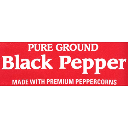MCCORMICK PURE GROUND BLACK PEPPER, 3 OZ