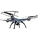 JMAZ Syma X5HW FPV RC Quadcopter Drone HD WiFi FPV Camera Take Picture Record Video Hover Function Blue with a Flying Toy