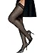 Hanes Women's Set of 3 Silk Reflections Silky Sheer Thigh High - Barely Black,EF