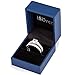 iSilver 925 Sterling Silver Wedding Engagement Ring Set Anniversary Statement Propose (9)