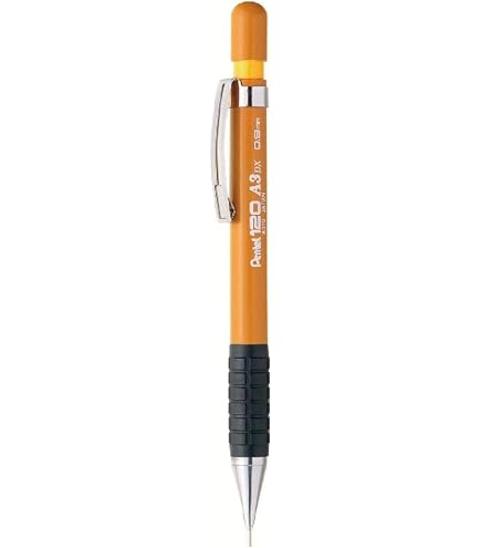 Porte-mine Pentel A300 Sintony - Pointe 0,9 Mm | Ocre, Poignée Caoutchouc