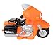 HARLEY-DAVIDSON Motorcycle Squeaker Pet Toy 4.5 Inch Vinyl Orange H8200-H-V08DOG